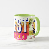 Der beste Papa der Welt, farbenfrohe Tasse (VorderseiteRechts)