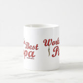 Der beste Papa der Welt Kaffeetasse (Mittel)