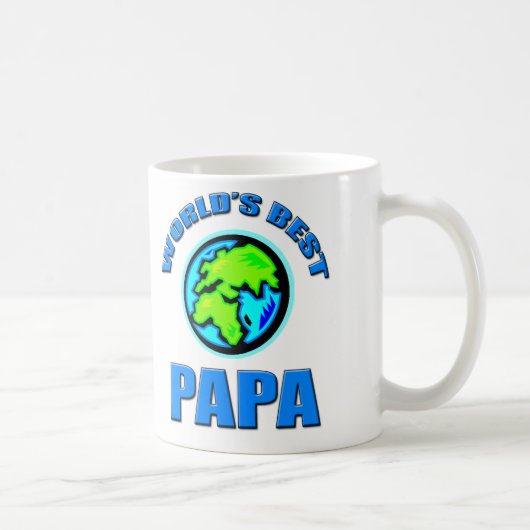 Der beste Papa der Welt Kaffeetasse (Rechts)