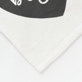 Der beste Papa der Welt - Modernes 24-Foto Fleecedecke (Ecke)