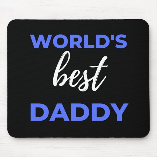 Der beste Papa der Welt Mousepad (Vorne)