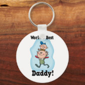 Der beste Papa der Welt Schlüsselanhänger (Vorderseite)