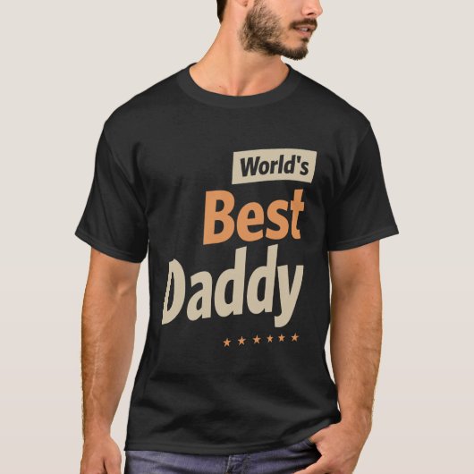 Der beste Papa der Welt: Superheld der Liebe T-Shirt (Vorderseite)