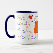 Der beste Papa der Welt Tasse (Links)