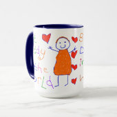 Der beste Papa der Welt Tasse (Vorderseite Links)