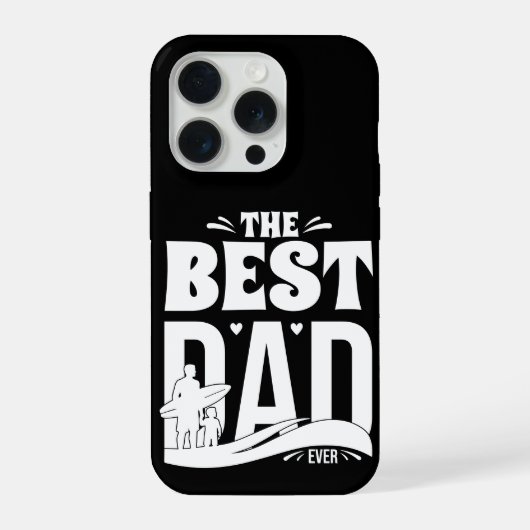 Der beste Papa ever - Vater & Kind iPhone Hülle (Rückseite)