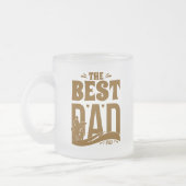Der beste Papa ever - Vater & Kind Mattglastasse (Links)