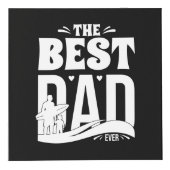 Der beste Papa ever - Vater & Kind Würfel (Vorderseite)