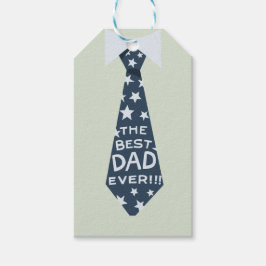 'Der beste Papa ever' Vatertag Geburtstagsgeschenk Geschenkanhänger
