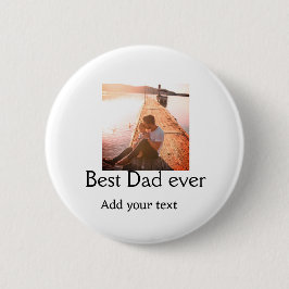 Der beste Papa fügt je Name Bild Väter Tagestext C Button