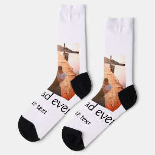 Der beste Papa fügt je Name Bild Väter Tagestext C Socken