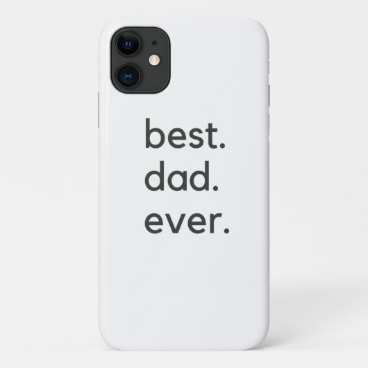 Der beste Papa je dunkel Case-Mate iPhone Hülle (Rückseite)