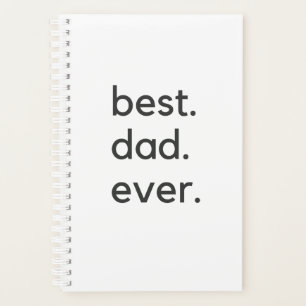 Der beste Papa je dunkel Planer