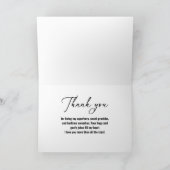 Der beste Papa-je-Foto-Tag Karte (Innenseite)