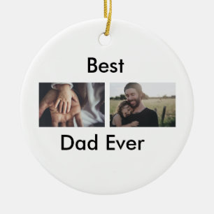 Der beste Papa je glücklich Vater den Tag mit dein Keramik Ornament