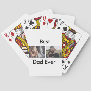 Der beste Papa je glücklich Vater den Tag mit dein Spielkarten