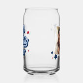 Der beste Papa je Vater Foto rot Dosenglas (Links)