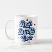 Der beste Papa je Vater Foto rot Kaffeetasse (Links)