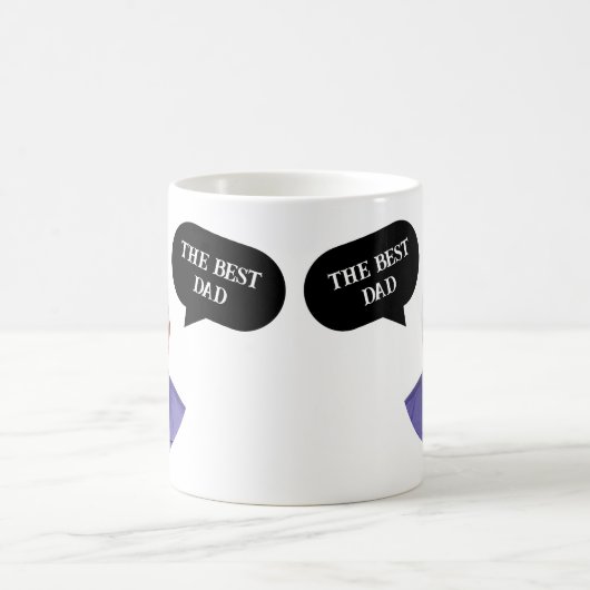 Der beste Papa Mad wütend alten Mann Tasse (Mittel)