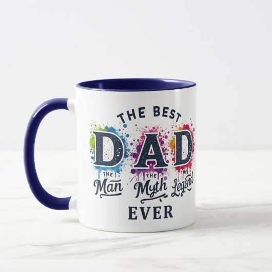 Der beste Papa Tasse (Links)
