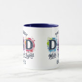 Der beste Papa Tasse (Zentrum)