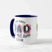 Der beste Papa Tasse (Vorderseite Links)