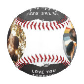 Der beste Papa zum ersten Vatertag Baseball (Rückseite)