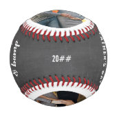 Der beste Papa zum ersten Vatertag Baseball (Vorderseite)