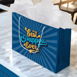 Der beste Pappou aller Zeiten Große Geschenktüte