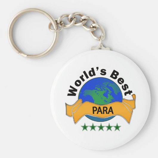 Der beste Para der Welt Schlüsselanhänger (Vorne)