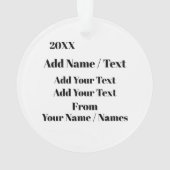 Der beste Partner der Welt in der Kriminalpolizei Ornament (Rückseite)