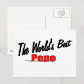 Der beste PePe der Welt Postkarte (Vorne/Hinten)