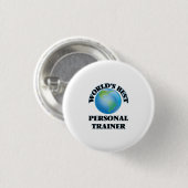 Der beste persönliche Trainer der Welt Button (Vorne & Hinten)