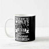 Der beste Pferdetrainer der Welt 1 Kaffeetasse (Links)