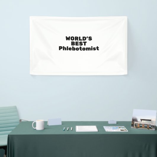 Der beste Phiebotomist der Welt Banner (Messeveranstaltung)