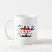 Der beste Physiker der Welt Kaffeetasse (Links)