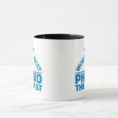 Der beste Physiotherapeut der Welt Tasse (Zentrum)