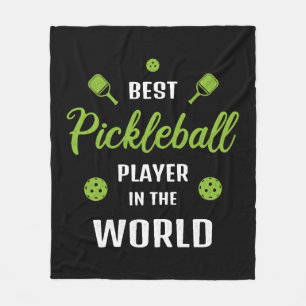 Der beste Pickleball-Spieler der Welt Fleecedecke