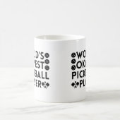 Der beste Pickleball-Spieler der Welt Kaffeetasse (Mittel)