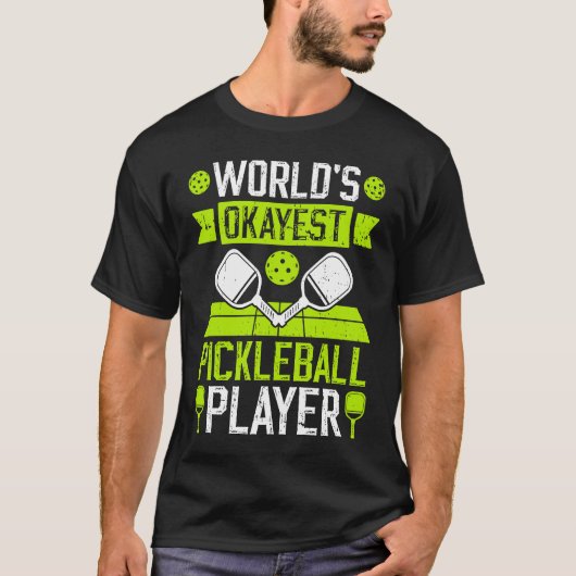 Der beste Pickleball-Spieler der Welt T-Shirt (Vorderseite)