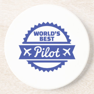 Der beste Pilot der Welt Getränkeuntersetzer