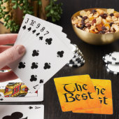 Der beste Poker, der Karten spielt Spielkarten (In Situ)