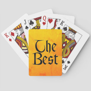 Der beste Poker, der Karten spielt Spielkarten