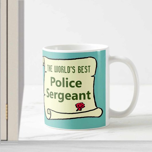 Der beste Polizeibeamte der Welt. Kaffeetasse