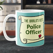 Der beste Polizeibeamte der Welt. Kaffeetasse