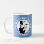 Der beste Polizist der Welt. UK Police Constable Kaffeetasse (Links)