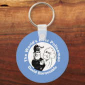 Der beste Polizist oder Konstant der Welt. Schlüsselanhänger (Rückseite)