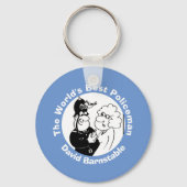 Der beste Polizist oder Konstant der Welt. Schlüsselanhänger (Rückseite)