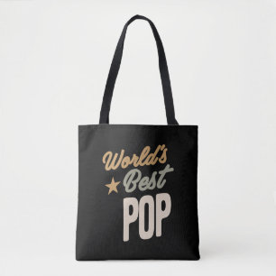 Der beste Pop der Welt - Geschenke von Vater und G Tasche