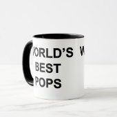 Der beste Pop der Welt Tasse (Vorderseite Links)